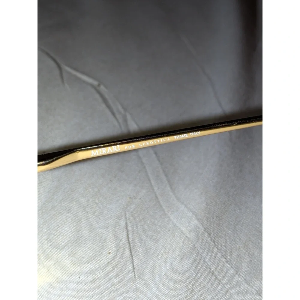 Mirari for Luxottica 5502 4001 Eyeglasses Frame Italy 60-18 145mm Half Rimless